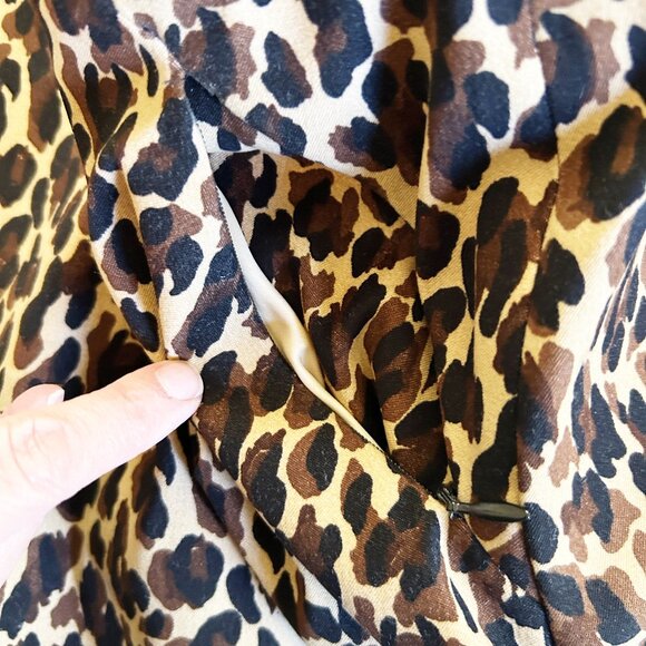 Vintage ABS Allen Schwartz Leopard Mini Y2k - Picture 7 of 8